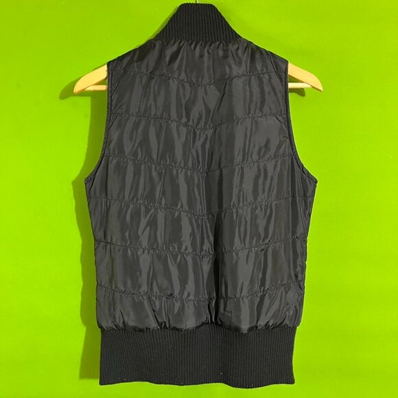 Medium Le‎ Tigre Reversible Plaid Zip Up Vest - Picture 3 of 5